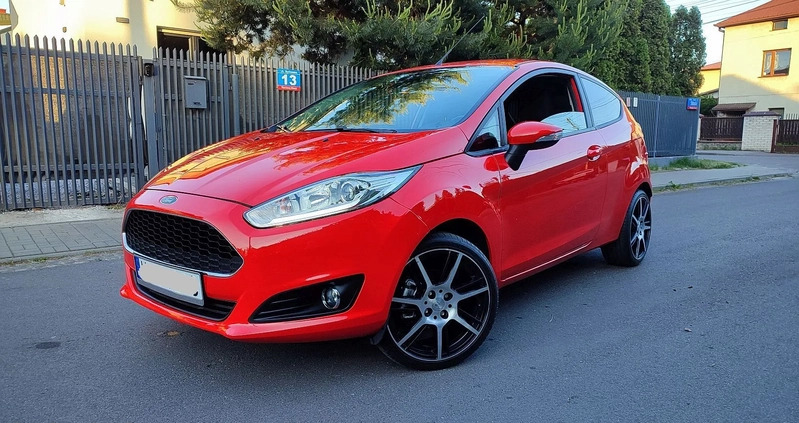 Ford Fiesta cena 24800 przebieg: 144630, rok produkcji 2016 z Warszawa małe 529